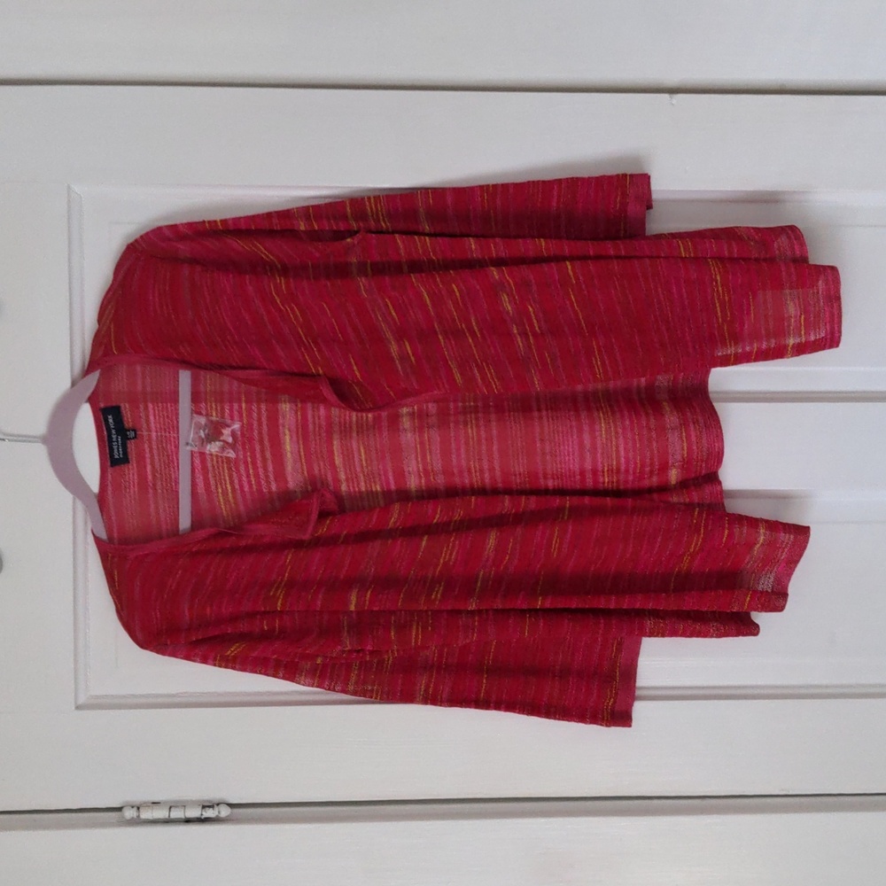 Pink Open Cardigan (New!)